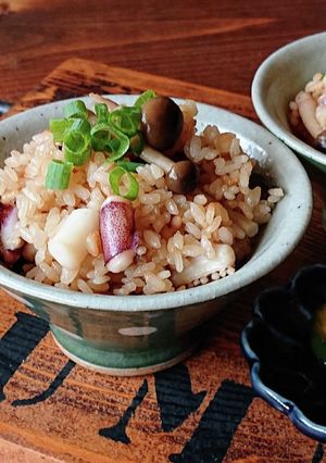 おうち居酒屋★お酒の〆に！イカ飯-レシピのメイン写真