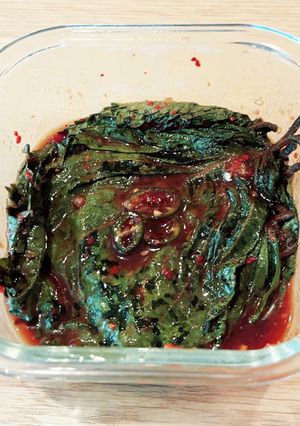★ご飯と相性抜群★えごまの葉（ケッパリ）-レシピのメイン写真