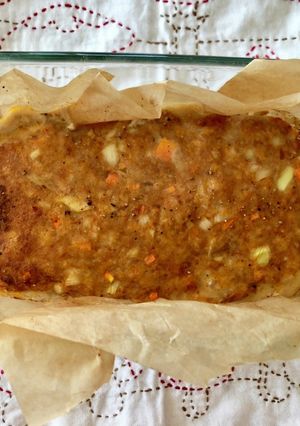 高野豆腐入りミートローフ　-レシピのメイン写真