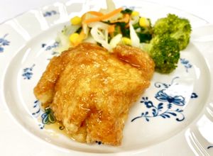鶏肉のレモンソースかけ＠つくば市学校給食-レシピのメイン写真