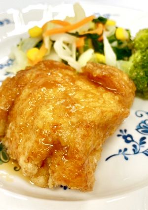 鶏肉のレモンソースかけ＠つくば市学校給食-レシピのメイン写真