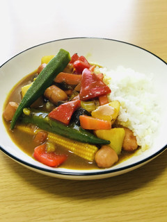 【野菜ソムリエ】ゴロゴロ夏野菜カレー-レシピのメイン写真