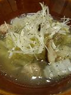 白菜と肉団子の春雨スープ-レシピのメイン写真