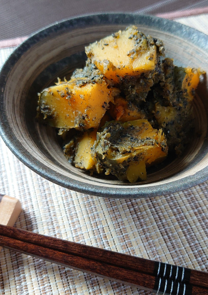 【野菜ソムリエ】鹿ケ谷かぼちゃのとも和え-レシピのメイン写真