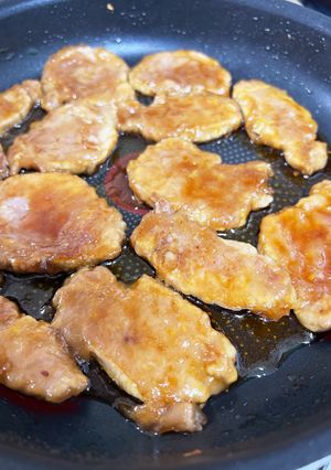 豚ヒレ肉の甘酢照り焼き☆-レシピのメイン写真