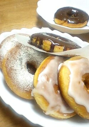 ドーナツ♪焼き⇒揚げ-レシピのメイン写真