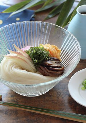 さっぱりぶっかけそうめん-レシピのメイン写真