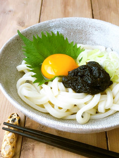 簡単♪海苔かま玉うどん/冷凍うどん-レシピのメイン写真