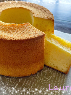 しっとりシフォンケーキ-レシピのメイン写真