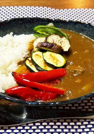夏野菜で米粉のカレー グルテンフリー-レシピのメイン写真