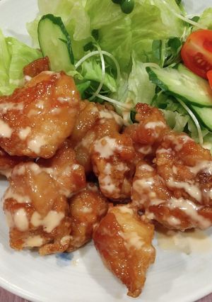 鶏からのマヨネーズソースかけ-レシピのメイン写真