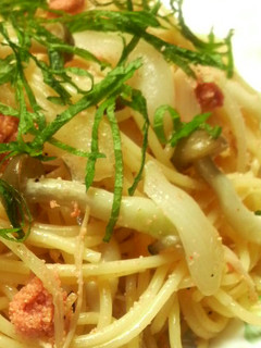 明太子スパゲティー-レシピのメイン写真