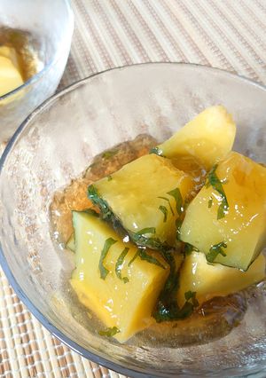 【野菜ソムリエ】鹿ヶ谷かぼちゃ冷しジュレ-レシピのメイン写真