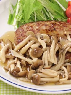 きのこあんかけ和風ハンバーグ-レシピのメイン写真