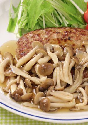 きのこあんかけ和風ハンバーグ-レシピのメイン写真