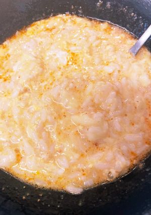 エバラプチッと坦々ごまうどんリゾット-レシピのメイン写真
