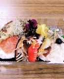 おにぎり弁当6号 <赤ウィンナー&磯辺揚