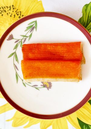 時短カニカマの両面バター焼き☆材料2つ☆-レシピのメイン写真