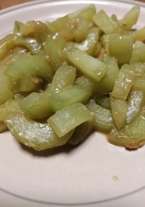 おばけきゅうりの味噌煮-レシピのメイン写真