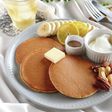 オートミールのシンプルパンケーキ。