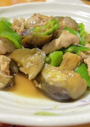 激うま♫豚肉と茄子ピーマンの味噌炒め-レシピのメイン写真