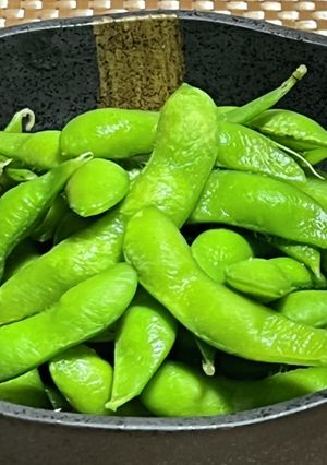 枝豆は電子レンジで作ろう!-レシピのメイン写真