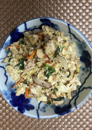 ヘルシーいり豆腐-レシピのメイン写真