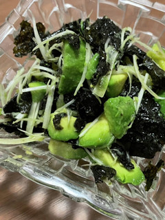 アボカドと海苔のナムル-レシピのメイン写真