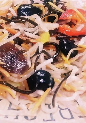 “黒豆人参大根サラダ&おやさい昆布煮”-レシピのメイン写真