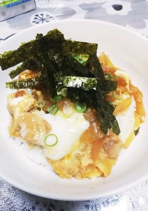 レンチンで親子丼-レシピのメイン写真