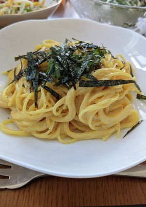 つめたい麺〜ウニ風味濃厚パスタ-レシピのメイン写真