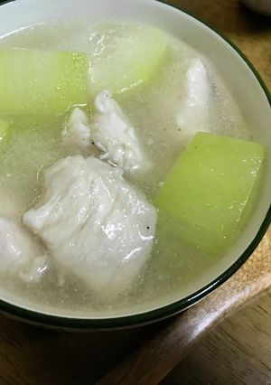 冬瓜と水晶鷄のスープ-レシピのメイン写真