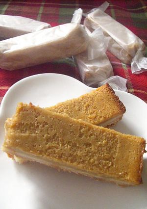 キャラメルチーズケーキバー-レシピのメイン写真