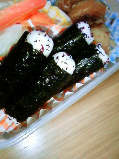 チーかまのゆかり海苔巻き-レシピのメイン写真