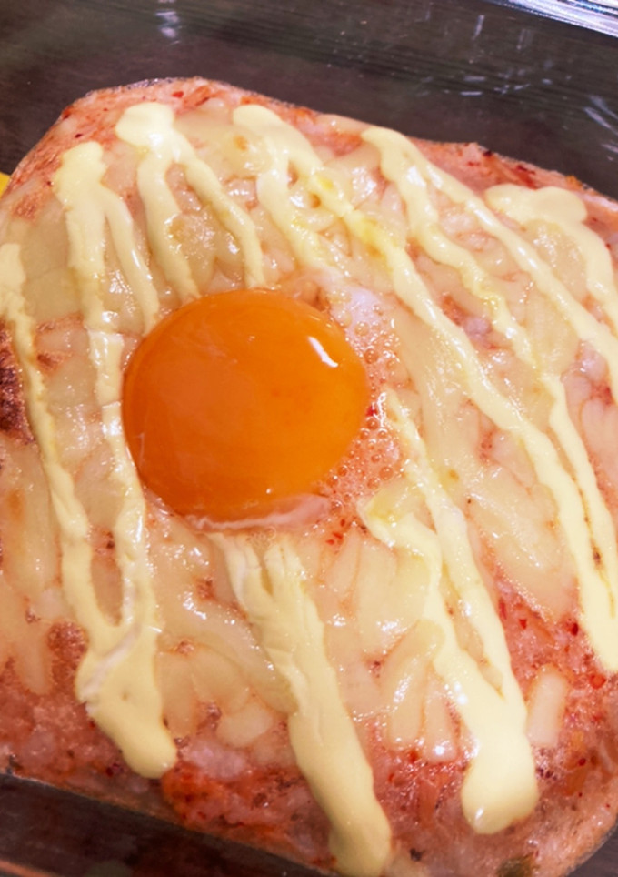 キムチとろろ焼き-レシピのメイン写真
