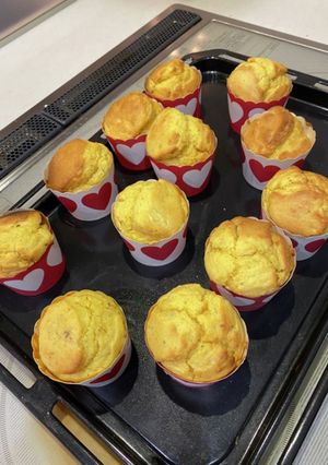 コーンポタージュマフィン-レシピのメイン写真