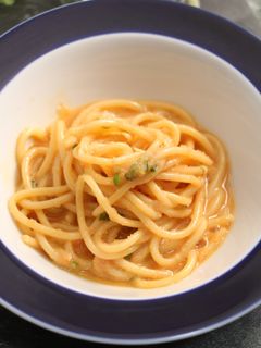 再現!ゆず香る明太子クリームパスタ-レシピのメイン写真