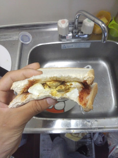 月見バーガー風タマゴサンド-レシピのメイン写真