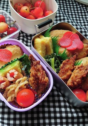 22/7/27 長女末娘弁当-レシピのメイン写真