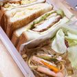 ふわふわ☆カリカリ3種のサンドイッチ弁当