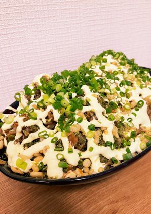 茹で過ぎて余ったソバのそば飯-レシピのメイン写真