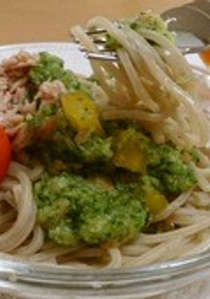 混ぜるだけ!おろし胡瓜とたたき梅の夏麺-レシピのメイン写真