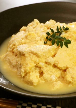 ハモの子の玉子とじ【食遺産】-レシピのメイン写真