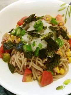 混ぜるだけ!夏野菜たっぷり簡単パスタ ♪-レシピのメイン写真