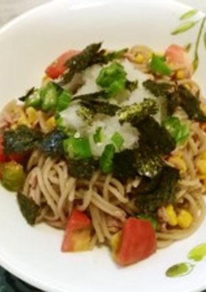 混ぜるだけ！夏野菜たっぷり簡単パスタ ♪-レシピのメイン写真