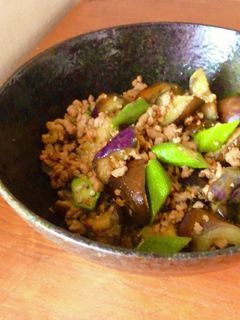 簡単!ナスとオクラの炒め物-レシピのメイン写真