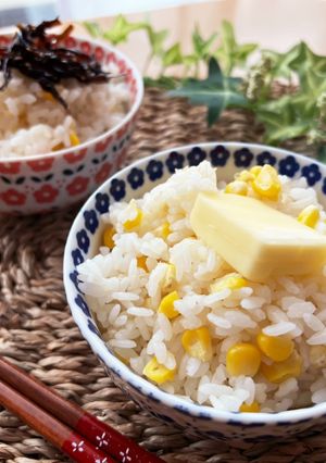 甘くて美味しい◎とうもろこしご飯-レシピのメイン写真