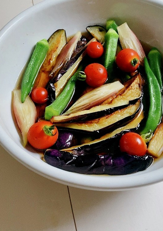 ＊夏野菜のだし浸し＊-レシピのメイン写真