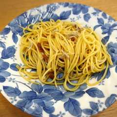 รูปของ 暑い日に♪シラスと梅の冷製和風パスタ