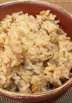 なめ茸の炊き込みご飯-レシピのメイン写真